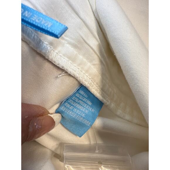 J. Mclaughlin Woman’s Celia Bermuda Shorts White Size 0 - Picture 7 of 7